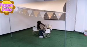 🌼วัสดุที่หนาที่สุด🌼ผ้าใบกันแดดฝน triangle canopy shade sail ร่มใหญ่ๆกันแดด ผ้าใบสามเหลี่ยม ผ้าใบกันแดด uv กันสาดบังแดดฝน ร่มสนามในสวน กันสาดหน้าต่าง ผ้าใบแคมป์ปิ้ง 420D Sun Shade Sail สี่เหลี่ยมผืนผ้ากันน้ำโพลีเอสเตอร์  98% UV Blockage（ แถมเชือก 4 เส้น）