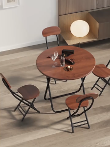 Meja Makan Lipat Meja lipat minimalis Meja Lipat Kayu Meja Makan Portable Meja lipat portable 80CM