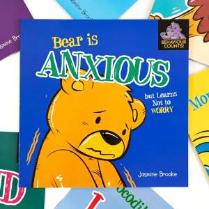 Behaviour Counts Bear is Anxious But Learns Not to Worry