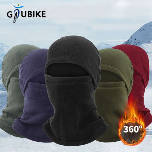 GTUBIKE Balaclava Full Face Mask New Winter Thermal Fleece Warmer Motorcycle Cycling Hood Liner Sports Running Neck Warmer