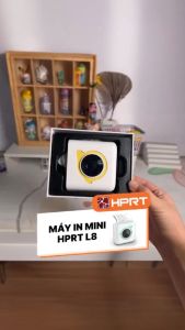 Máy In Giấy Note HPRT-L8 Bluetooth Không Mực Tiện Lợi