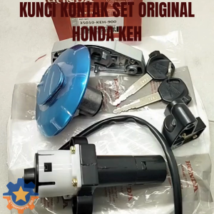 KUNCI KONTAK HONDA KEH MEGA PRO LAMA ADVENCE PRIMUS ORISINIL ASLI AHM KONCI GEMBOK MOTOR KEYSET