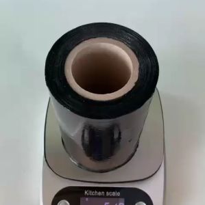 Cuộn Màng PE Đen 15cm nặng 600gr rộng 15cm màng pe bọc hàng hoá - Shop Út Lớn