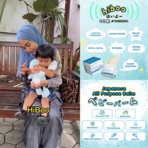 Hiboo All-Purpose Baby Balm 5g Travel Size: Salep Ruam Popok & Skincare Bayi