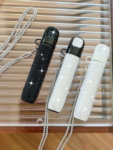 Creative Black And White Diamond Girl Protective Case for Vape Pen Electronic Device Shell Compatible with 5th Generation Products