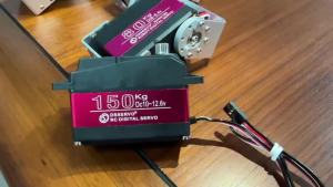 4X Baja 5B Servo 1/5 60Kg 80Kg 150Kg 160Kg High Torque Digital Servo for Redcat HPI Baja 5B SS RC Car Compatible S/AV/OX-0236
