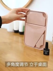 [HS] CERMIN LIPAT PORTABLE PERSEGI / CERMIN PERSEGI PORTABLE / CERMIN RIAS DUDUK / CERMIN MAKE UP / MAKE UP MIRROR / BEAUTY MIRROR