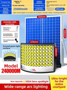 Maiyu | Solar Outdoor Lighting Floodlight Waterproof LED Light