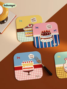 Thảm Cốc Tròn Hoạt Hình Chống Thấm Nước Chống Trượt Thảm Cốc PVC Chống Nóng Đơn Giản Hiện Đại Dùng Trong Gia Đình