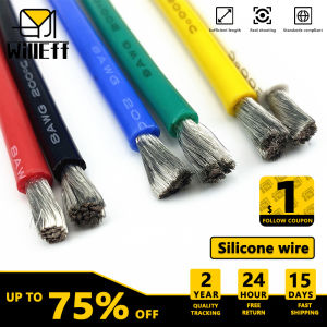 11Colors Multicolor Silicone wire Electric cable Super Soft Heat-resistant Auto Motorbike led Electronic wire 26 24 22 20 18 AWG