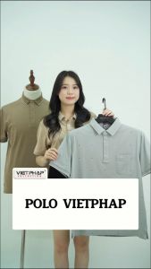 Áo Polo Nam VIỆT PHÁP Form Luxury - Thun 4 Chiều Lạnh  lịch lãm sang trọng  36549