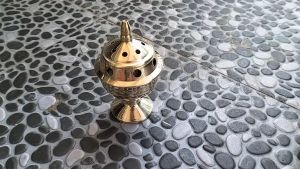 Tempat Ratus Kuningan Tungku Ratus Spa Aromatherapi 1 pcs Tempat Ratus Kecantikan