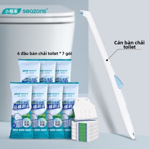 seazons | Bộ Cọ Toilet Một Lần Sử Dụng Có Thể Xả