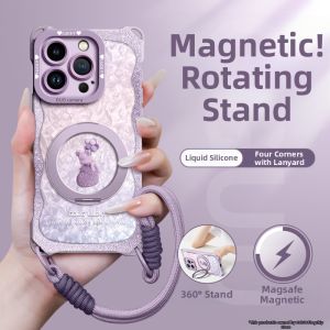 GGUU | Magsafe Magnetic Standable Carrying Strap Phone Case for iPhone