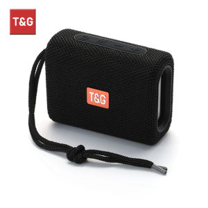 Bluetooth Speaker TG313 Mini Portable Outdoor Amplifier Waterproof Bass HIFI Loudspeaker Box LED Light support TF Card FM Radio