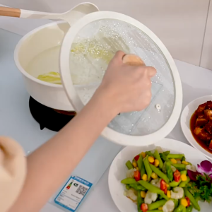 【PLAYFUL】Kitchen Wall-Mounted Aluminum Alloy Multi-Functional Punch-Free Wall Pot Lid Rack Cutting Board Towel Rack