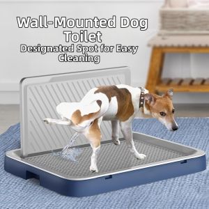 Hadassah | Universal Size Dog Urine Tray for Large Small Medium Dogs with Wall Male Dog Specific
