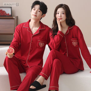 jeagutt | Cotton Couples Pajamas Set