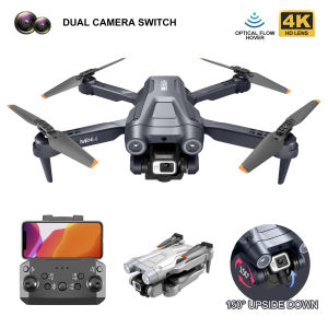 ST【Available now】【Fast delivery】New MINI4 RC UAV 4K HD 1080P Professional ESC Camera Optical Flow Localization 2.4G WIFi Obstacle Avoidance Quadcopters Toys