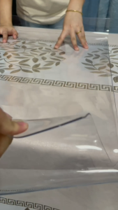 PVC Transparent Tablecloth Protector 1MM 2MM 3MM Thick Clear Tablecloth Rectangle Tabletop Protection Soft Glass Tablecloth PVC Transparent Tablecloth Suitable for Kitchen Dressing Table Desk Dining Table. Home Kitchen Catering Supplies