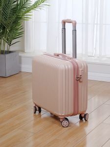 18 inch Mini Suitcase Portable Small Boarding Luggage Travel Box Small Suitcase