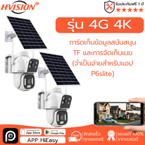 กล้องวงจรปิด AOV 4K แบบโซล่าเซลล์ 4G พร้อม SIM Card คมชัดและทนทาน ใช้งานง่ายผ่านมือถือ