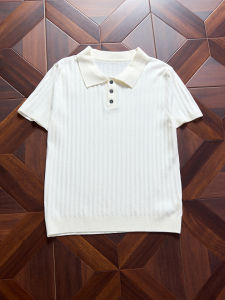 ZHUOCAN | Stripe Lightweight Cool POLO Shirt
