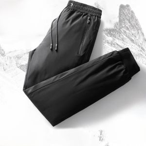 Thermal Waterproof Mens Down Jacket from Northeast China Warm Comfortable Trousers for Casual Travel