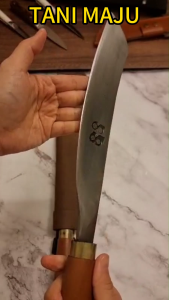 TANI MAJU / PISAU Pertanian Buatan Tangan Dengan Sarung – Model 12 & 14 (Pisau Kebun / Potong Kayu & Buluh)