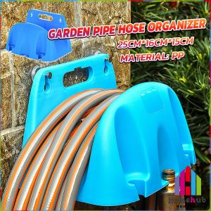 Homehub  Hose Hanger Water Pipe Bracket Universal Storage Wall Mount Garden Pipe Hose Organizer Tool Water Sprayer Hose Connector Storage Rack