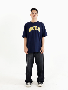 Moutley Kaos Pria Lengan Pendek Oversized Fit Katun 20s Cruve OL-CM210325