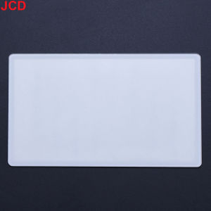 1Piece For 2DS Top Surface Mirror Glass/Plastic Upper LCD Screen Lens With Adhesive Front Replacement Protector Cover