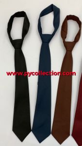 🔸TIE DEWASA HITAM / TALI LEHER PENGAWAS SEKOLAH MENENGAH JENIS IKAT SENDIRI HITAM ( TIE SEKOLAH HITAM ) - TLI01