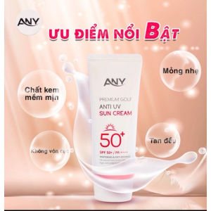 HÀNG CHUẨN -COMBO 2 HỘP kem chống nắng ANY hàn quốc nâng tông cao cấp ( 60 ml