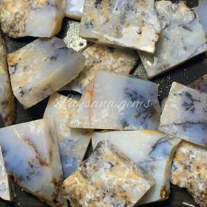 Batu Dendrit Motif Ranting Pohon Unik / Bahan Bongkahan Dendrit Super Motif