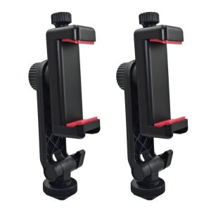 360 Rotation Hot Shoe Phone Tripod Mount Cold Shoes Adapter for Iphone Samsung Smartphone Photography Accessories DSLR Camera
