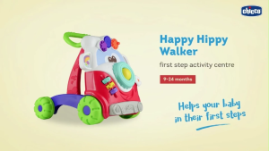 Chicco Happy Hippy Walker Learning Walker Baby Walker