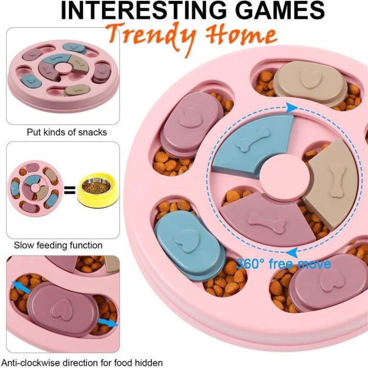 Pet Puzzle Food Bowl Dog Puzzle Toy Food Puzzle Bowl for Pet IQ