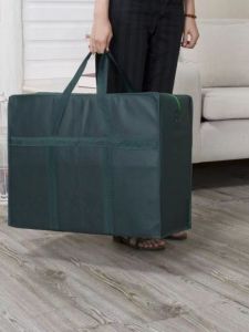 กระเป๋าใส่เสื้อผ้าเดินทางแบบหนาและหนักสำหรับบรรจุภัณฑ์แบบพกพา ป้องกันฝุ่นและช่วยป้องกันความชื้นสำหรับการขนย้ายบ้าน