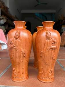 Lọ lục bình cô tiên mang ý nghĩa tốt đẹp sự sung túc may mắn tài lộc cho gia chủ kích thước cao 30 ngang 13cm