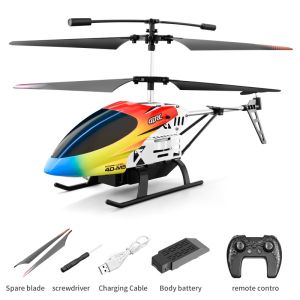 4DRC M5 Remote Control RC Helicopter with Gyro Altitude Hold Drone 3.5 Channel Aircraft Indoor Flying Kid Toy Gift for Boys Girl