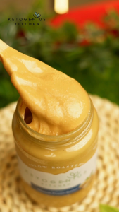 Ketogenius Kitchen Chunky Peanut Butter No Salt (100g/ 360g) Mentega Kacang Tulen Bertekstur Rangup Tanpa Garam - Unsweetened Zero Sugar Added Diabetic friendly Keto Low Carb Natural Vegan Tanpa Gula