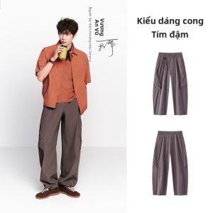 Semir | Quần Tây Nam Mùa Thu Vintage Cắt Xéo Đựng Đồ