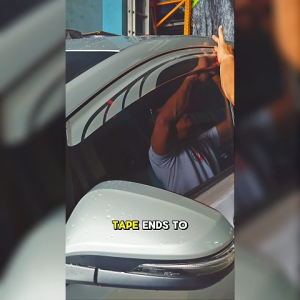 DEFLECTOR Door Visors/Rain Gutters for Toyota Vios 2013 4pcs DV-105