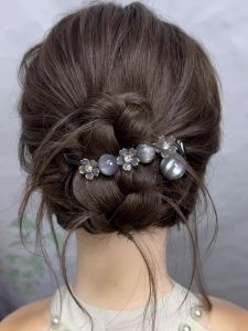 Kẹp Tóc Búi Tóc Hoa Nhiều Màu Sắc Cho Phụ Nữ Cao Cấp 2025 Mẫu Mới Kẹp Tóc Đuôi Ngựa Phía Sau Đầu Cho Phụ Nữ