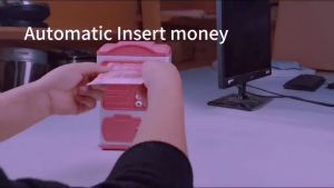 Kids Fingerprint Piggy House ATM Password Intelligent Bank Toy Money Save Box Souvenirs Banks Toys