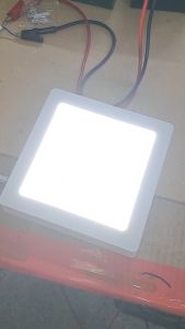 โคมไฟฝ่า เพดาน LED 12v 12w ใช้ภายในอาคาร แสงสีขาว 6000k