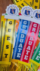20pcs Graduation Ribbon Graduate Completer Mover Faculty Parent Guest Admin