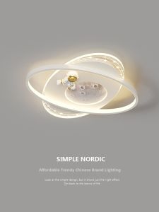 DGY | Sleek Modern LED Ceiling Light with Astronaut Design Eye Protection