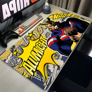 Bandai | My Hero Academia All Might HD In Hình Mousepad Có Khóa Cạnh Cao Su Chống Trơn Trượt Máy Tính Game Thủ Để Bàn Thảm Phụ Kiện Máy Tính